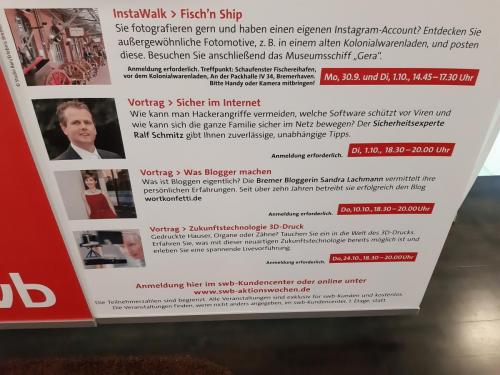 „Hacker-Vortrag, Stadtwerke Bremen, Ralf Schmitz, Cybersicherheit, digitale Bedrohungen, Sicherheitsvortrag“