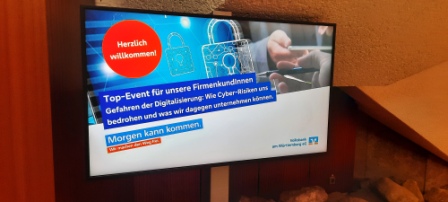 „Vorbereitung der Stadthalle Fellbach für den Hacker-Vortrag“