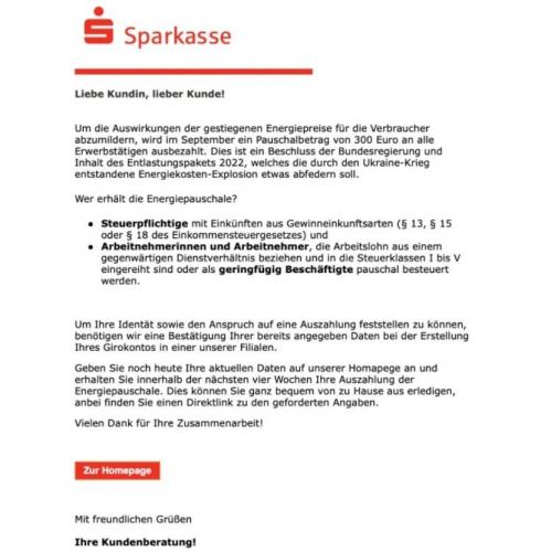 „Gefälschte Energiepauschalprämie von der Bundesregierung im Hacker-Vortrag von Ralf Schmitz“