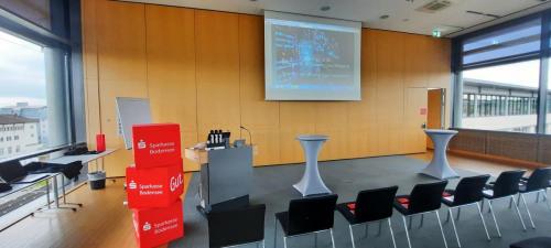 Hackervortrag bei der Sparkasse Bodensee 