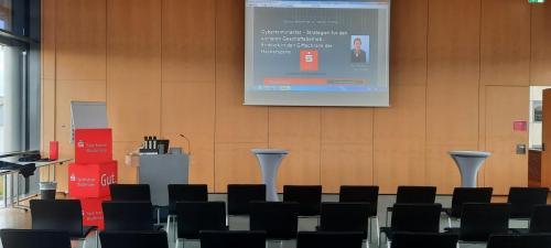 Hackervortrag bei der Sparkasse Bodensee 